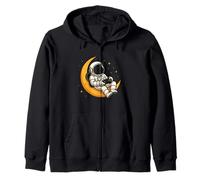 Astronaut Gamer Moon Gaming Space Videogioco Uomini Donne Bambini Felpa con Cappuccio