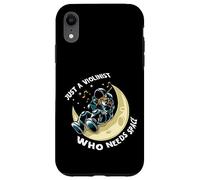 Astronaut Graphic Violinist Who Needs Space Violin Player Custodia per iPhone XR