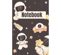 Astronaut Notebook: 400 Lined Pages for Writing, Journaling, Notes, School, Work & Creative Ideas | 6” x 9” Space-Themed Notebook