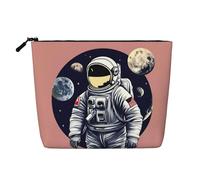 Astronaut On The Moon 1 - Trousse da viaggio versatile, perfetta per l'uso quotidiano e viaggi di lavoro, Nero , Taglia unica, Beauty case