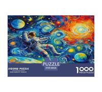Astronaut Puzzle Da 1000 Pezzi Per Amici in Riunione: Collaborare E Passare Un Momento Unico!