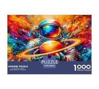 Astronaut Puzzle Da 1000 Pezzi Per Chi Cerca Relax:Absolutely Stunning Un'attività Calma Per Ricaricare Le Energie!