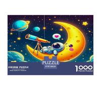 Astronaut Puzzle Da 1000 Pezzi Per Famiglie Che Cercano Attività Educative: Impara Mentre Ti Diverti!