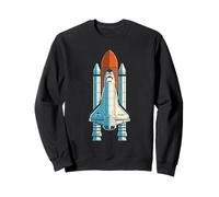 Astronaut Space Craft Tee Shirts, Space Rocket Space Shuttle Felpa