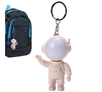 Astronaut Space Keychains - Small Ornaments Key Chain, Cute Backpack Keychains | Small Aesthetic Keychain for Women, Portable Astronaut Keychain, Glowing Bag Keychain for Car and Bag, rosa chiaro