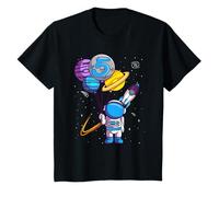 Astronauta 5 ° compleanno spazio regalo 5 anni ragazzi Maglietta