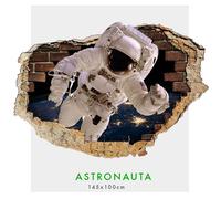 ASTRONAUTA - Adesivi murali parete 3D wall sticker cameretta bimbi