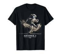 Astronauta Artemis Missione sulla Luna 2026 Rocket Artemis 2 Maglietta