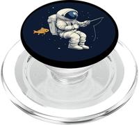 Astronauta che pesca oltre le stelle per Fisher PopSockets PopGrip per MagSafe