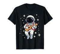 Astronauta Chitarrista Musica - Chitarrista Spaziale Maglietta