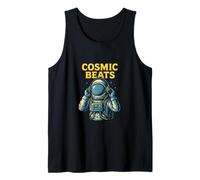 Astronauta Cosmic Beats Cool - Stile spaziale da uomo Canotta