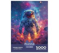 Astronauta creativo Jigsaw Per Adulti Tute spaziali da esploratore spaziale 1000 Pezzi Puzzle Decorazione Interna Unica Regalo Per Amore E Amico Per Gioco Familiare Gioco Education Stress Relief