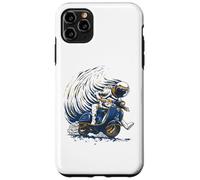 Astronauta Equitazione Un Ciclomotore, Cosmic Astro Spaceman Bike Rider Custodia per iPhone 11 Pro Max