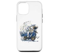 Astronauta Equitazione Un Ciclomotore, Cosmic Astro Spaceman Bike Rider Custodia per iPhone 12/12 Pro
