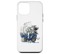 Astronauta Equitazione Un Ciclomotore, Cosmic Astro Spaceman Bike Rider Custodia per iPhone 12 mini