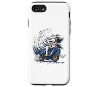 Astronauta Equitazione Un Ciclomotore, Cosmic Astro Spaceman Bike Rider Custodia per iPhone SE (2020) / 7 / 8