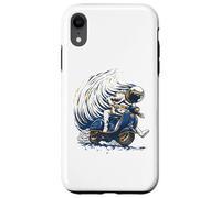 Astronauta Equitazione Un Ciclomotore, Cosmic Astro Spaceman Bike Rider Custodia per iPhone XR