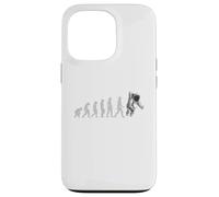 Astronauta Evolution Funny Outer Space Mission Uomini Donne Bambini Custodia per iPhone 13 Pro
