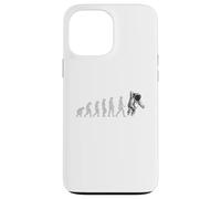 Astronauta Evolution Funny Outer Space Mission Uomini Donne Bambini Custodia per iPhone 13 Pro Max