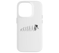 Astronauta Evolution Funny Outer Space Mission Uomini Donne Bambini Custodia per iPhone 14 Pro