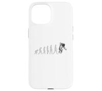 Astronauta Evolution Funny Outer Space Mission Uomini Donne Bambini Custodia per iPhone 15