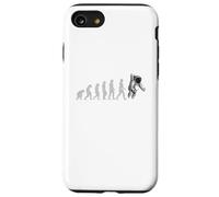 Astronauta Evolution Funny Outer Space Mission Uomini Donne Bambini Custodia per iPhone SE (2020) / 7 / 8