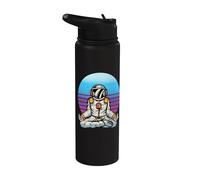 Astronauta meditazione consapevolezza esplorazione dello Stainless Steel Insulated Water Bottle