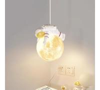 Astronauta Moderna Lampada A Sospensione LED 3D Planet Moon Lampada A Sospensione per Bambini Camera da Letto metà Secolo Lampada A Sospensione A Soffitto