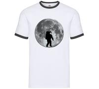 Astronauta On The Luna - Uomo Suoneria - Spazio Galaxy Universo Planet