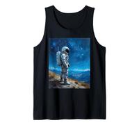 Astronauta Pittura Visionario Razzo Space Explorer Ingegnere Canotta