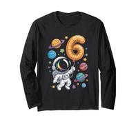 Astronauta Sei Anni Space Explorer Maglia a Manica