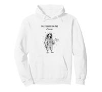 Astronauta Silly Goose on The Loose Funny Cute Graphic Felpa con Cappuccio