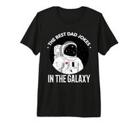Astronauta Space Lover Le Migliori battute di papà della Galassia Maglietta Premium