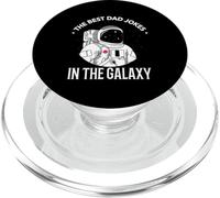 Astronauta Space Lover Le migliori battute di papà della galassia PopSockets PopGrip per MagSafe