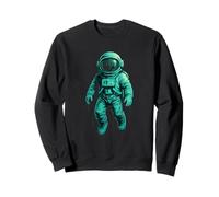 Astronauta Spazio Graffiti Arte Urbana Fantascienza Design Felpa