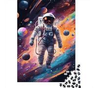 Astronauta Spazio Puzzle per Adulti Puzzle 1000 Pezzi Universo Colorato Gioco di Puzzle 1000 Pezzi Relax Regalo Casa 70x50cm/1000pcs