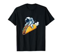 Astronauta su un'avventura Spaziale Taco Rocket Maglietta