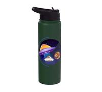 Astronauta, Ufo e Alieno nell'Universo & Spazio Stainless Steel Insulated Water Bottle