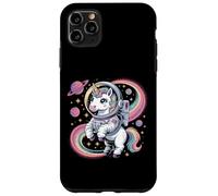 Astronauta Unicorno nello Spazio Arcobaleno Galaxy Custodia per iPhone 11 Pro Max