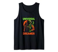 Astronauta Universal Dreamer Retro Uomo Spazio Canotta