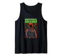 Astronauta Universal Dreamer Retro Uomo Spazio Canotta