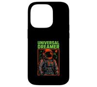 Astronauta Universal Dreamer Retro Uomo Spazio Custodia per iPhone 14 Pro