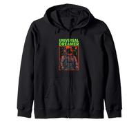 Astronauta Universal Dreamer Retro Uomo Spazio Felpa con Cappuccio