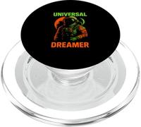Astronauta Universal Dreamer Retro Uomo Spazio PopSockets PopGrip per MagSafe
