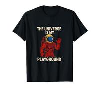 Astronauta Universo Playground Cool Kids Space Exploration Maglietta