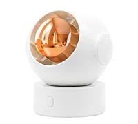 Astronauta Ventilatore USB Ventola di Raffreddamento Portatile Portatile Senza Foglie 3 Modalità Ufficio Desktop Ricaricabile Collo Portatile Portatile Usb Elettrico Silenzioso Ricaricabile