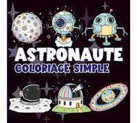 Astronaute: Coloriage simple