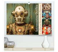 Astronauten Outfits (hochwertiger Premium Wandkalender 2026 DIN A2 quer), Kunstdruck in Hochglanz: Diese einzigartigen Anzüge sind weit mehr als bloße ... Innovation und eine gehörige Portion Humor.