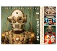 Astronauten Outfits (Tischkalender 2026 DIN A5 quer), CALVENDO Monatskalender: Diese einzigartigen Anzüge sind weit mehr als bloße ... Innovation und eine gehörige Portion Humor.