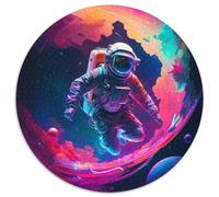 Astronauten-Puzzle für Erwachsene, 1000-teiliges Papierpuzzle, perfektes Geschenk für Geburtstage, Weihnachten, Halloween, Thanksgiving, Ostern, 1000 Teile (67,5x67,5cm)